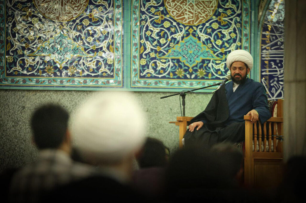 حجت الاسلام ناصر خلج- رمضان - مسجد شهید بهشتی